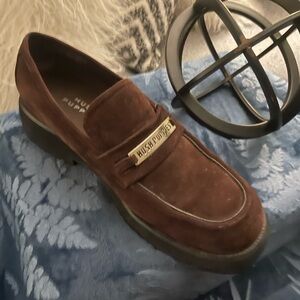 Hush Puppies Men's Dark Brown Slip-On Loafers